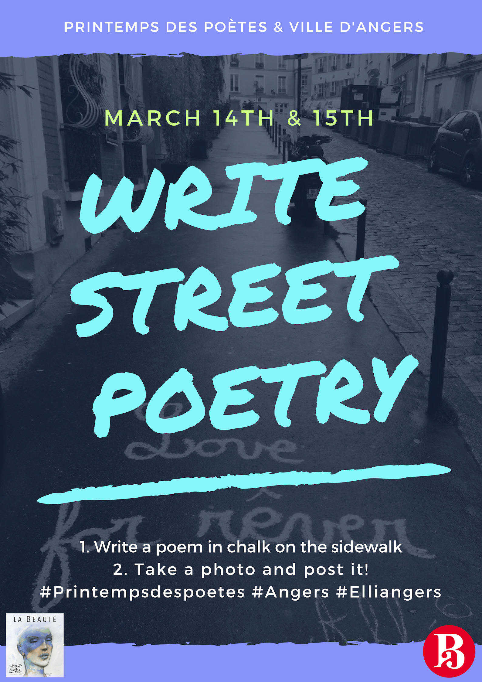 Write Street Poetry - Printemps des Poètes