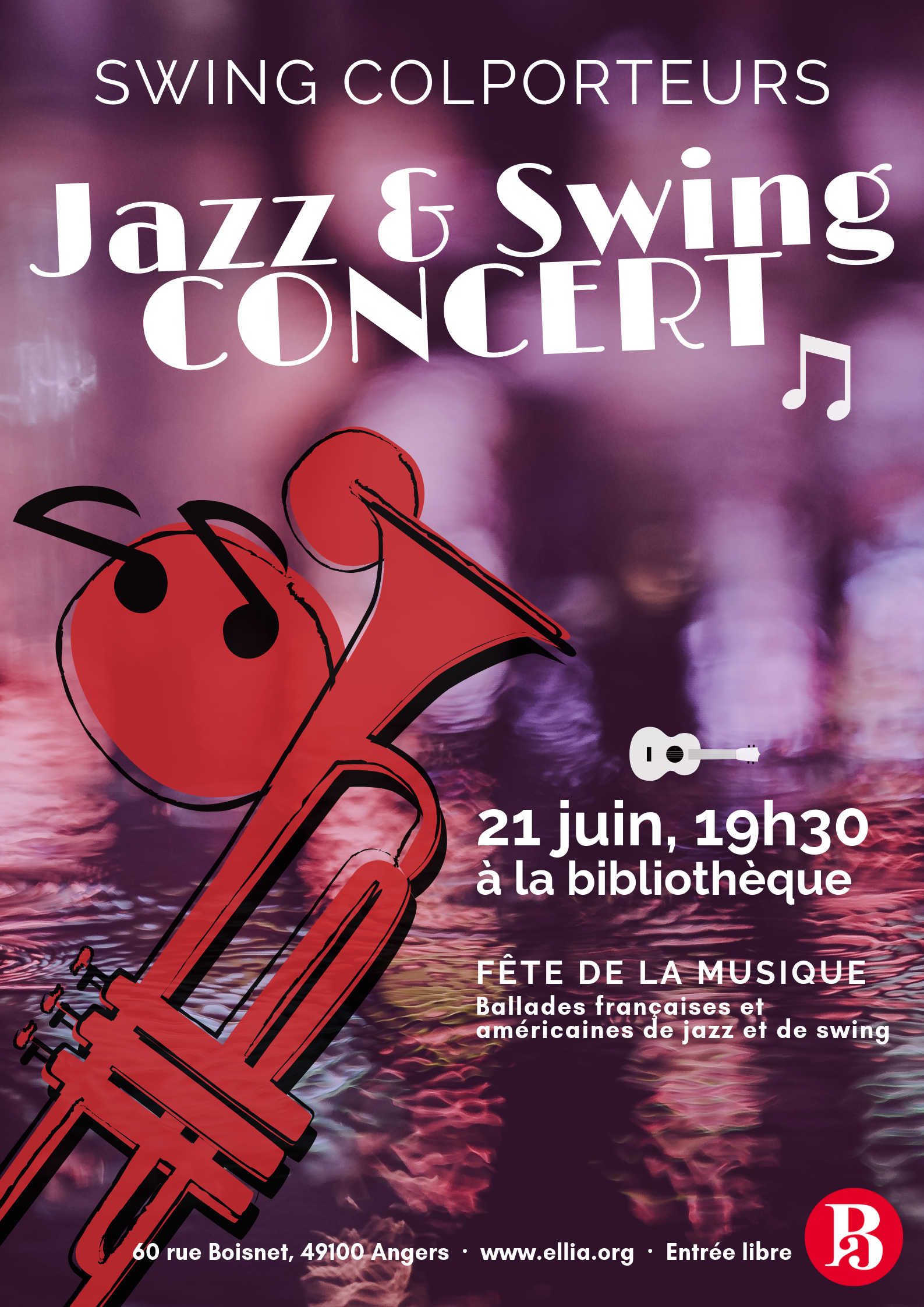 Jazz & Swing Concert at the Library!