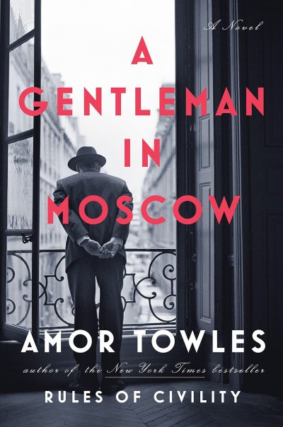 Book Club reads "A Gentleman in Moscow"