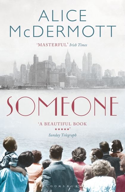 Book Club reads "Someone"