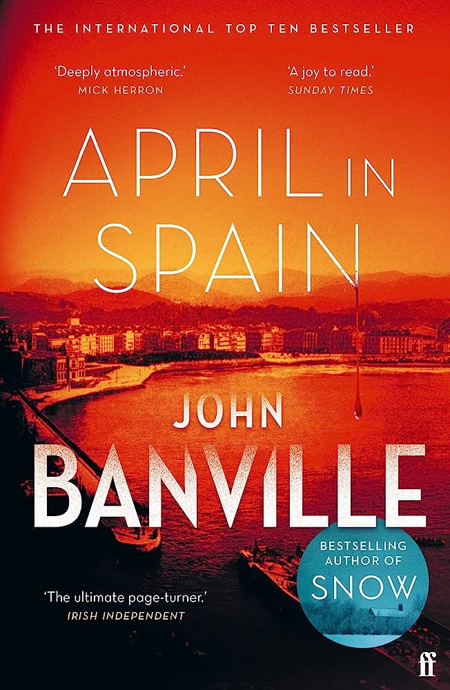 Book Club reads "April in Spain"