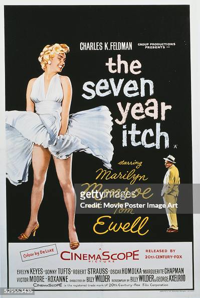 The film club presents "The Seven Year Itch" by Billy Wilder, starring Marilyn Monroe