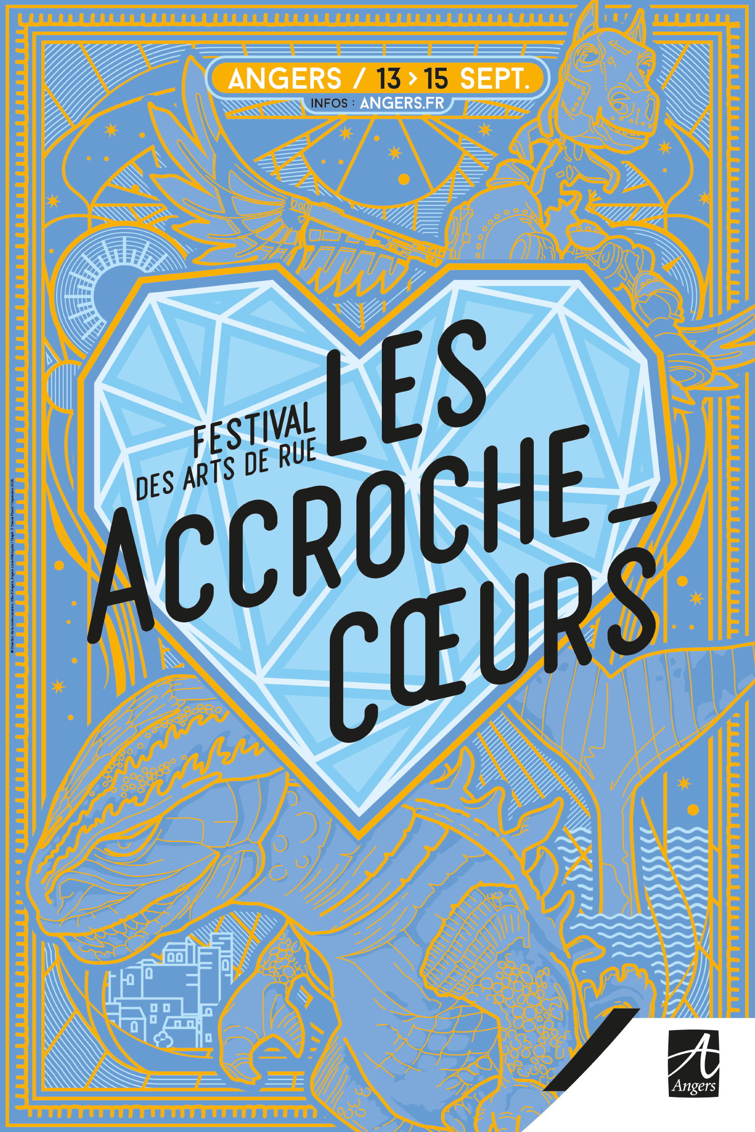 Fundraiser:  The library's food stand at Les Accroche-cœurs!