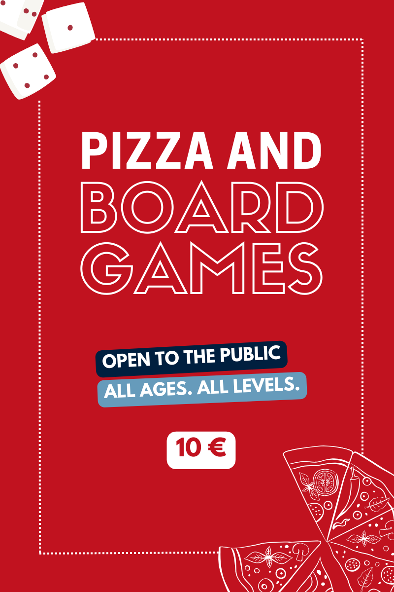 Pizza and board games