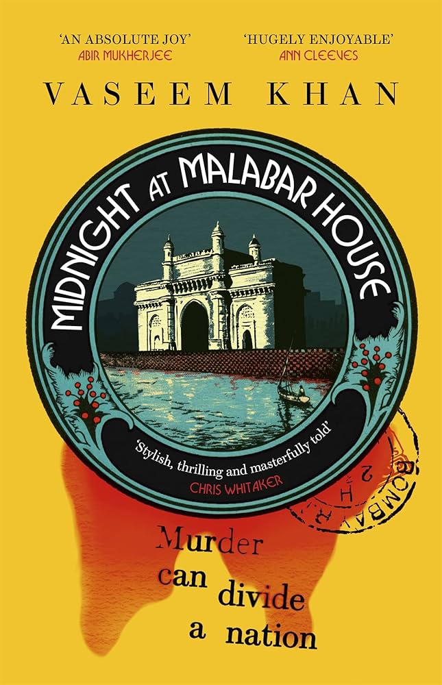 The Book Club reads "Midnight at Malabar House"