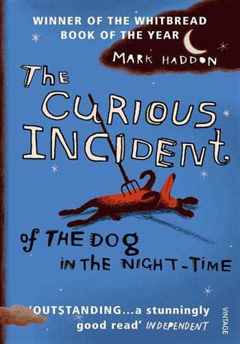 The Book Club reads "The Curious Incident of the Dog in the Night-time"